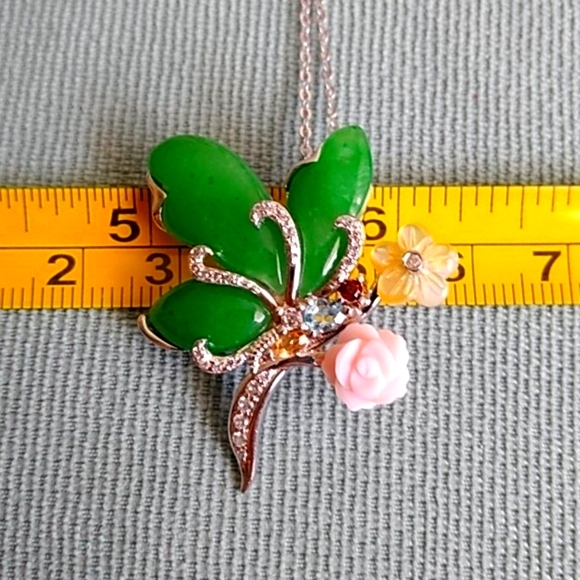 BUTTERFLY PIN/PENDENT 🦋🐛🌺🌸 - Picture 5 of 6